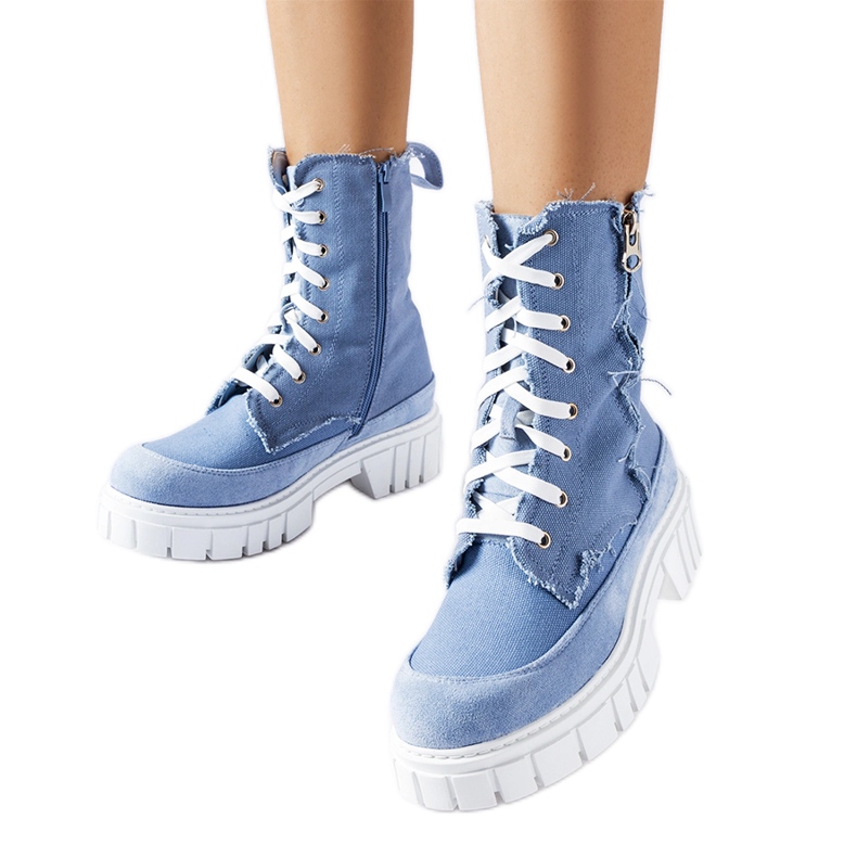 Plave izolirane Crispiero čizme plava