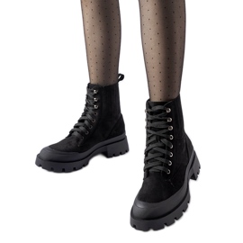 Crne gležnjače od Orson eko antilop kože crna