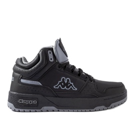 Crne i sive unisex cipele Kappa 243316 Jonscha crna