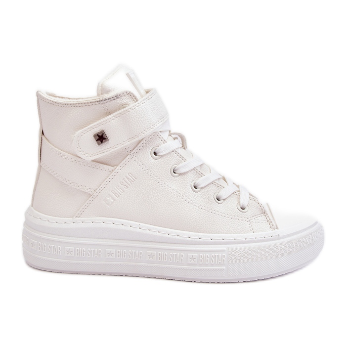 Ženske izolirane tenisice na platformi Big Star, bijele MM274006 bijela