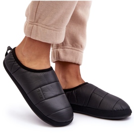 Ženske izolirane papuče crne Big Star KK274604 crna