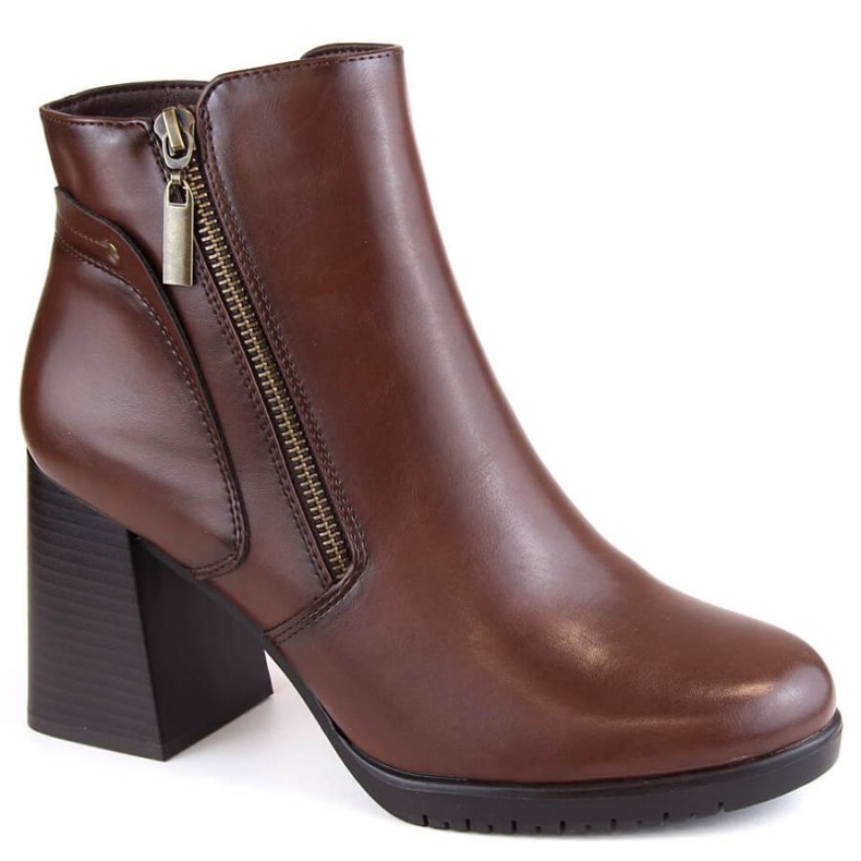 Sergio Leone W SK425B izolirane gležnjače, smeđe smeđa