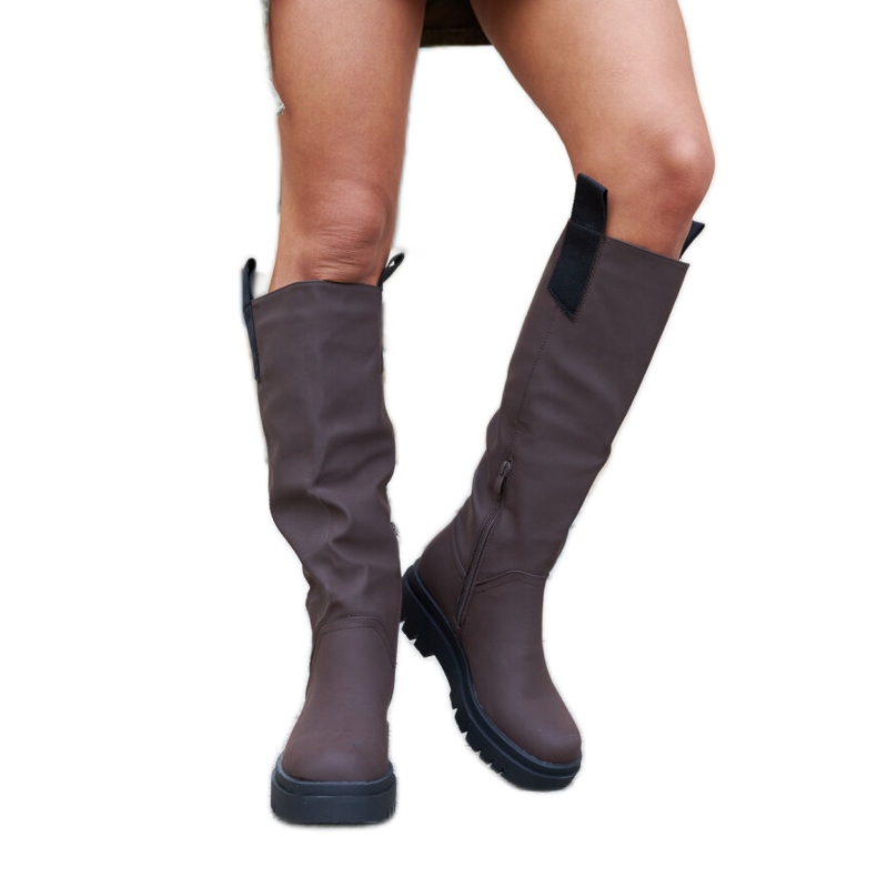 Mat smeđe Jayden čizme s izolacijom smeđa