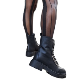 Inna Crne klasične izolirane gležnjače Concordia crna