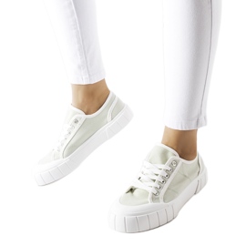 Zelene tenisice na debeloj Egidio platformi zelena