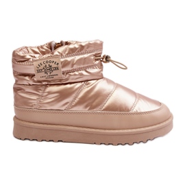 Ženske izolirane čizme za snijeg Lee Cooper LCJ-23-44-1965L bež zlatni