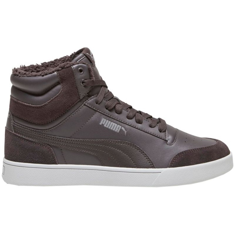 Puma Shuffle Mid Fur Flat cipele 387609 03 smeđa