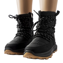 Crne čizme za snijeg Lee Cooper LCJ-23-44-1987L crna