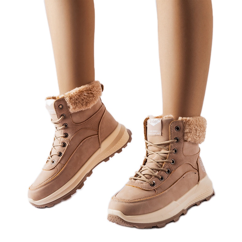 Bež čizme Lee Cooper LCJ-22-44-1363L