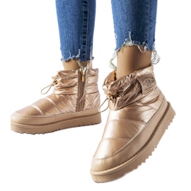 Lee Cooper LCJ-23-44-1965L zlatne čizme za snijeg zlatni