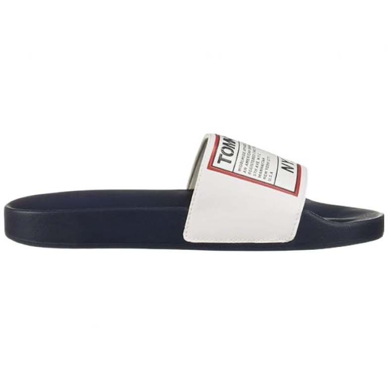 Tommy Hilfiger Tommy Jeans Patch Pool Slide M EM0EM00470 japanke bijela