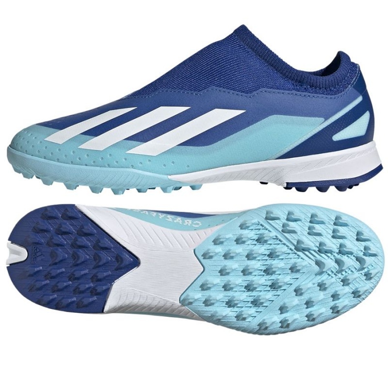 Adidas X Crazyfast.3 Ll Tf IE1500 tenisice za nogomet plava