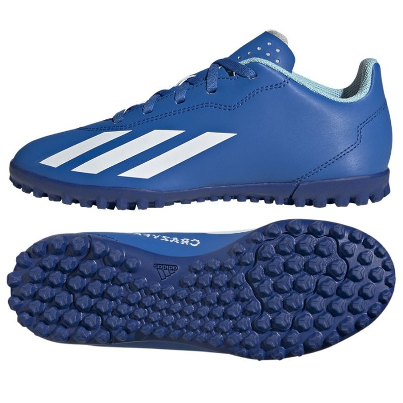 Adidas X Crazyfast.4 Tf Jr IE4067 tenisice za nogomet plava