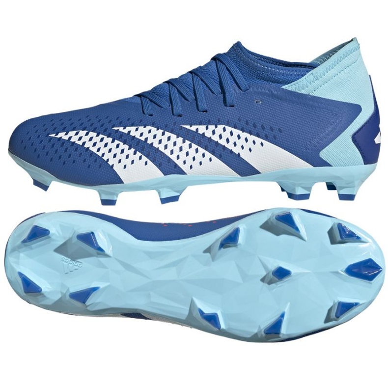 Adidas Predator Accuracy.3 Fg GZ0026 tenisice za nogomet plava