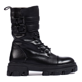 Crne ženske torbe s Shelovet kopčama crna