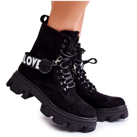 Seastar Visoke čizme od brušene kože s izolacijom, crne crna