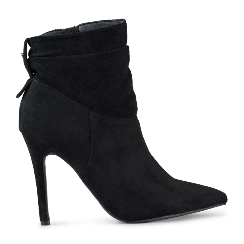 Crne gležnjače s visokom petom od antilopa i višim gornjištem crno