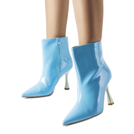 Plave lakirane gležnjače iz Dionisija plava