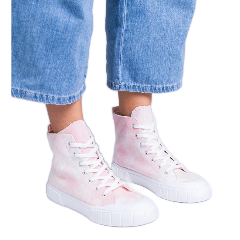 Inna Ružičaste visoke tenisice Citta ružičasta
