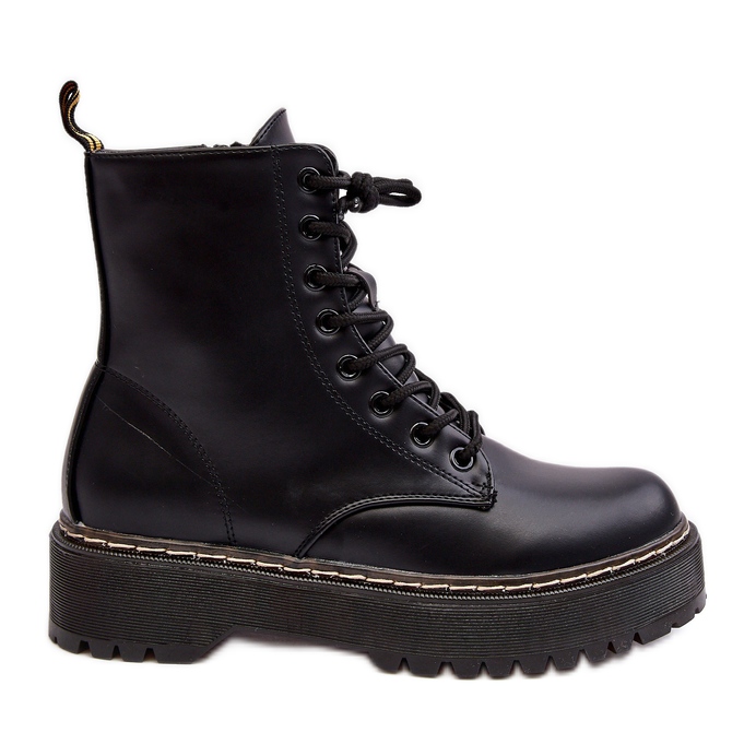 Ženske gležnjače na vezanje crne Maddis crno