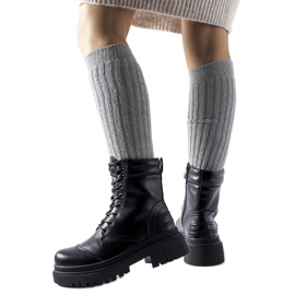 Inna Crne izolirane Paimboeuf čizme crna