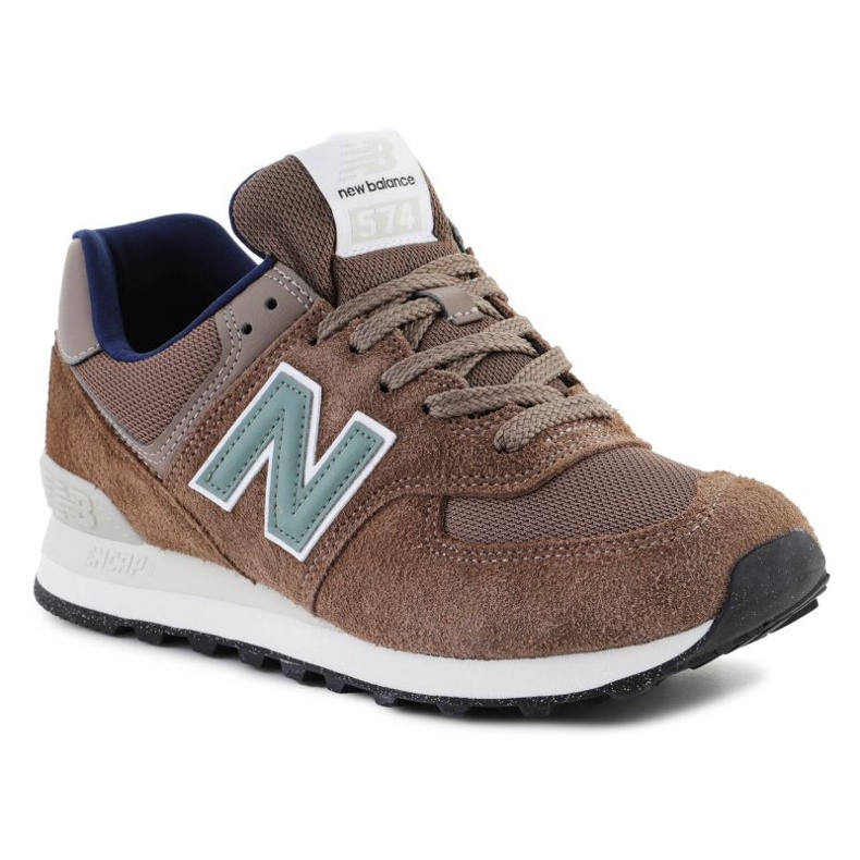 Cipele New Balance M U574SBB smeđa