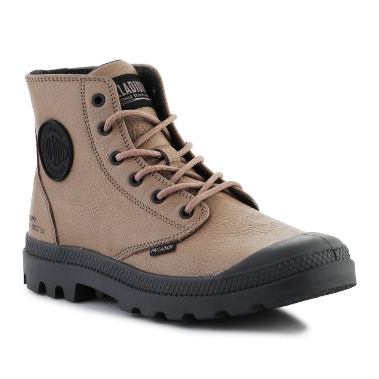 Cipele Palladium Pampa Hi Supply Lth 77963-297 smeđa