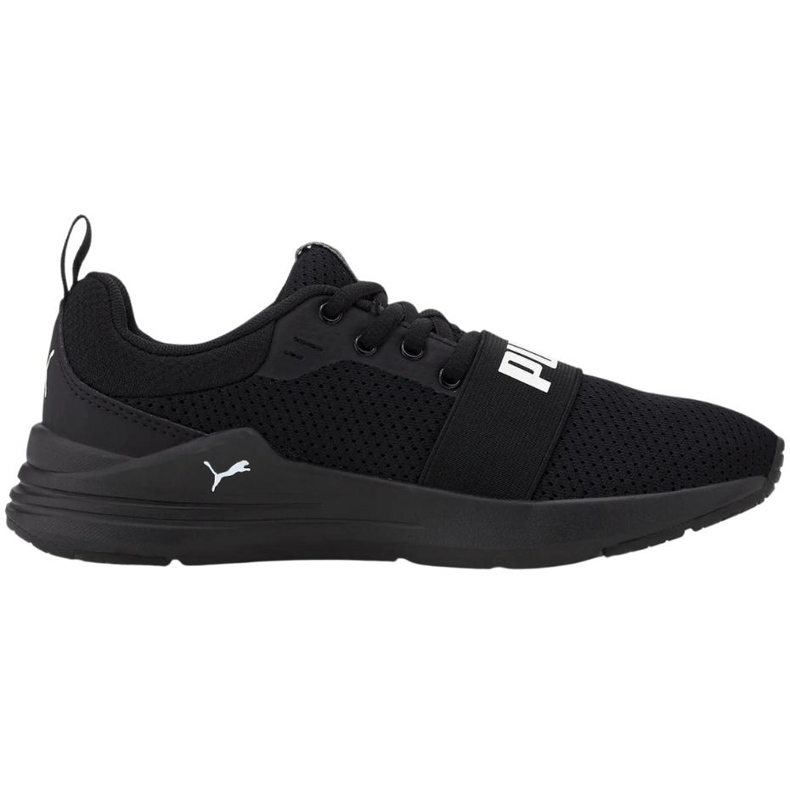 Puma Wired Run Jr. crne 374214 01 dječje cipele crno
