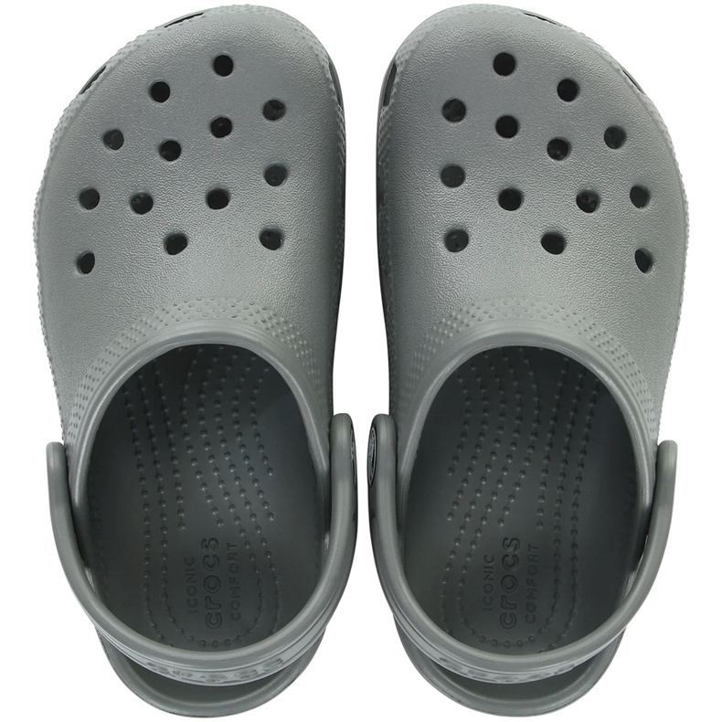 Crocs dječja klasična klompa za malu djecu siva 206990 0DA
