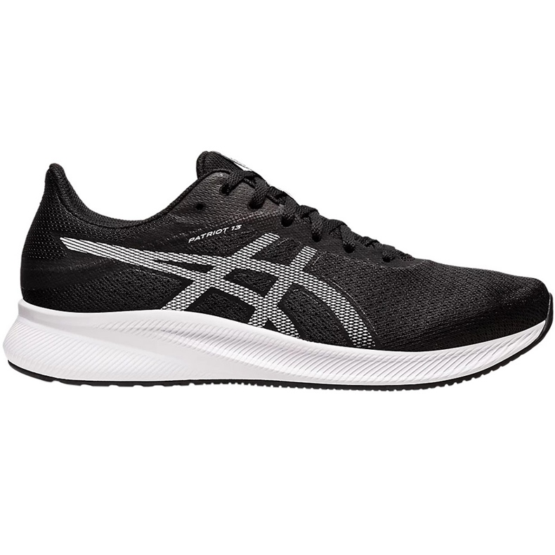 Asics Patriot 13 muške tenisice za trčanje crno-bijele 1011B485 001 bijela