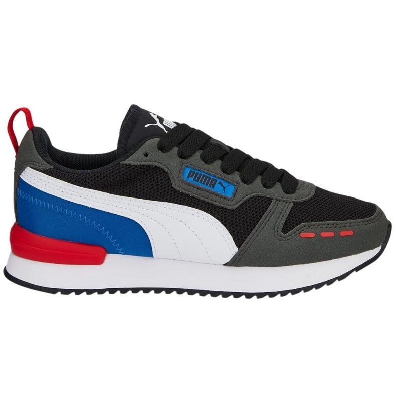 Puma R78 Jr dječje cipele crno-sivo-plave 373616 29 bijela