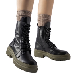 Crne tenisice sa šarenim Quennie potplatom crna