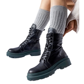 Crne tenisice sa šarenim Quennie potplatom crna