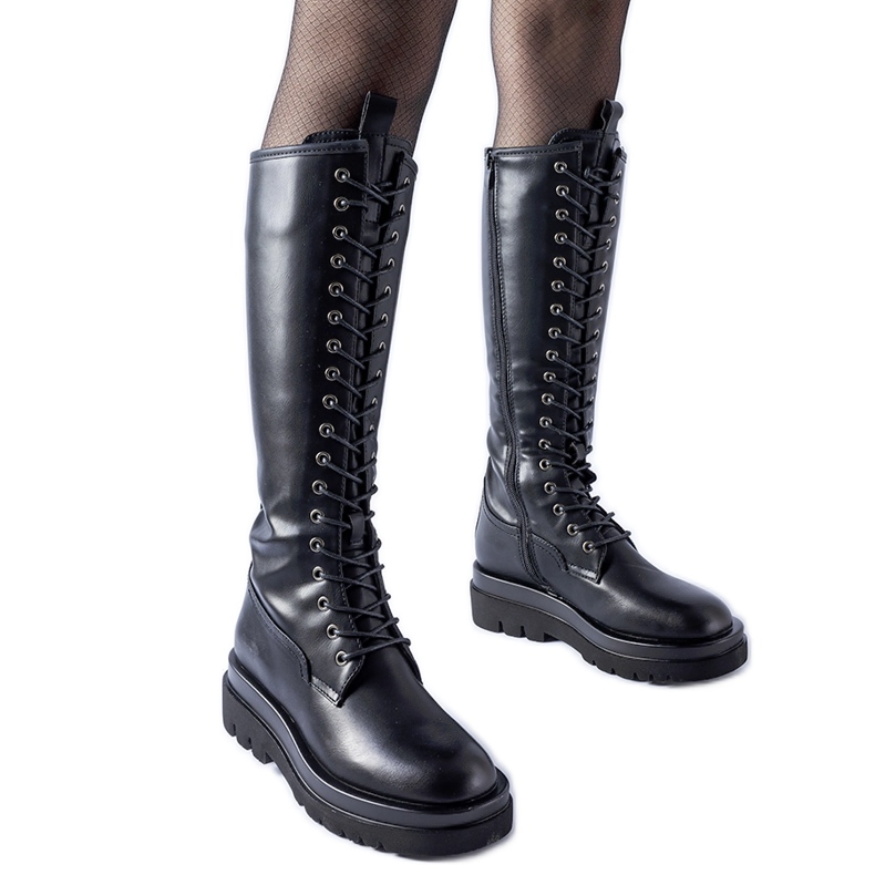 Crni dugi izolirani Padernello radnici crno