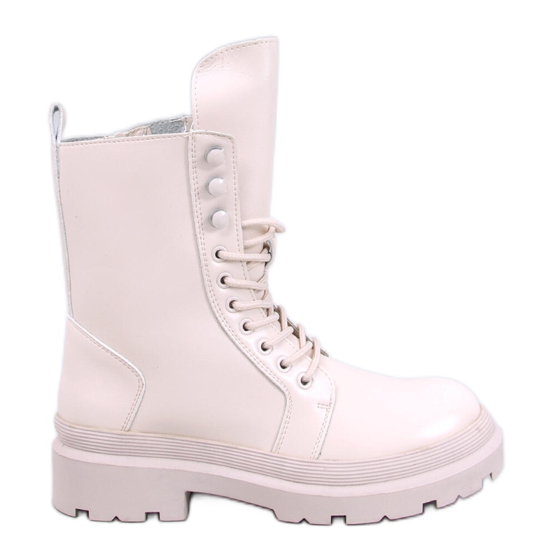 Kinchs Beige gležnjače na vezanje sa štitnikom bež