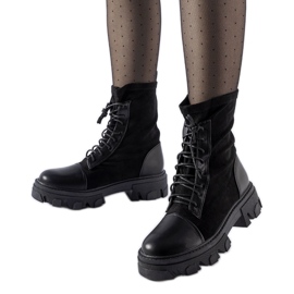 Crni radni natikači s Tarces uvezom crna