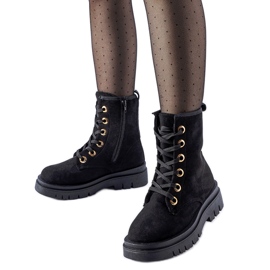 Crni izolirani Montella radnici crna