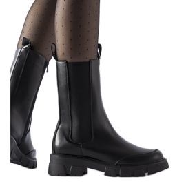 Crne masivne izolirane Morbello čizme crna