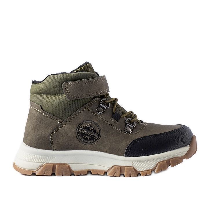 Zelene izolirane dječje čizme Tolomeo zelena