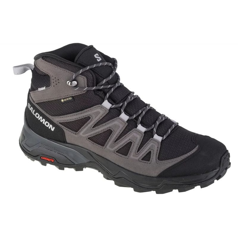Salomon X Ward kožne Mid Gtx M 471817 cipele siva