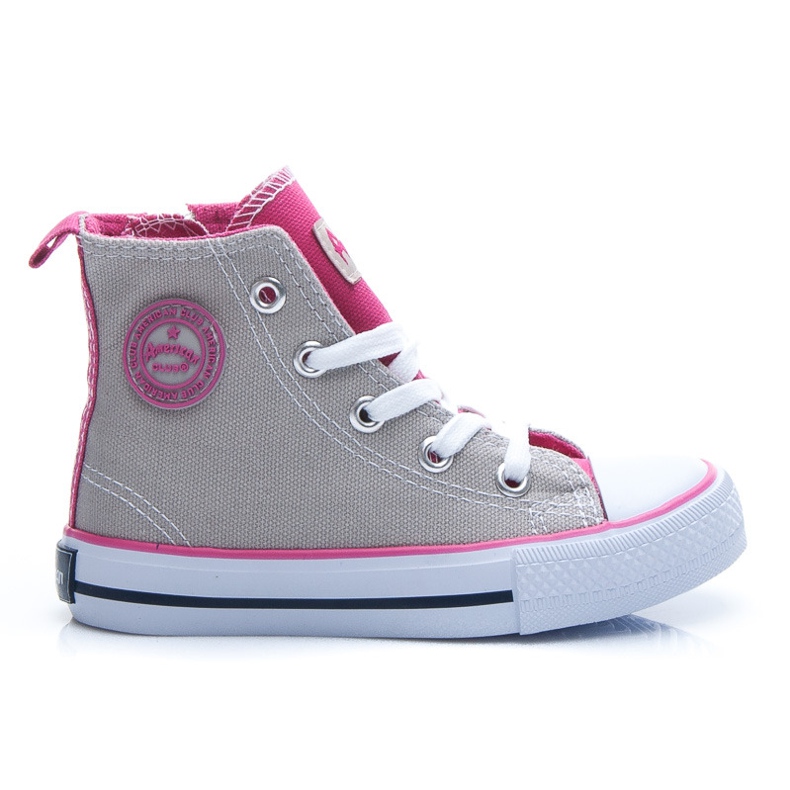 American Club Tenisice za djevojčice siva