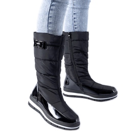 Crne izolirane visoke čizme za snijeg iz Settima crna