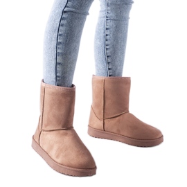 Ružičaste izolirane klasične Libero čizme za snijeg ružičasta