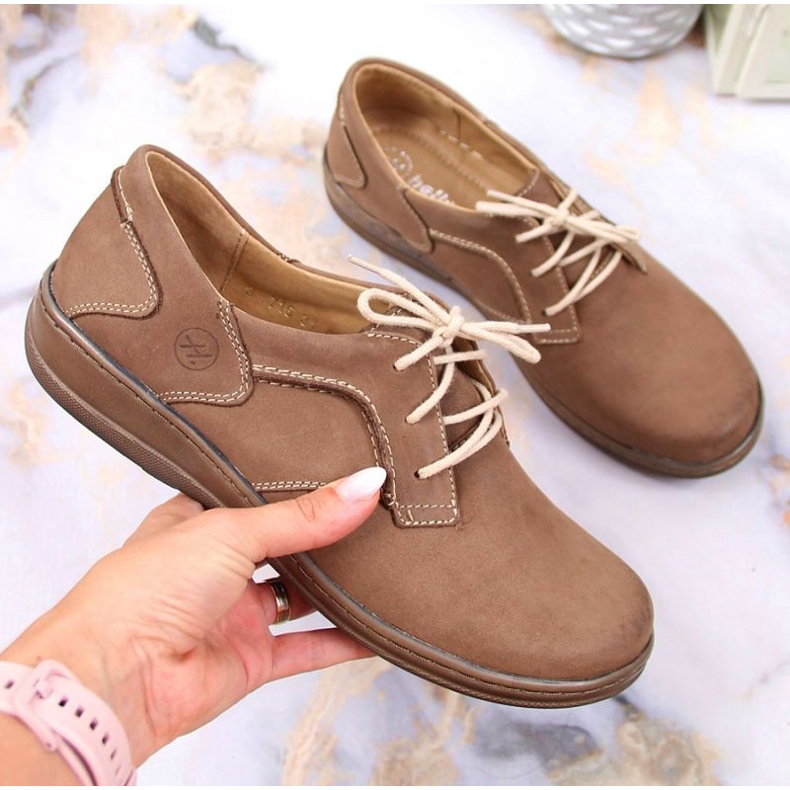 Udobne cipele Helios W H715N, bež smeđa