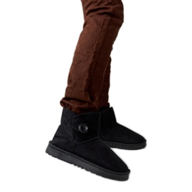 Snyder crne kratke izolirane čizme za snijeg crna