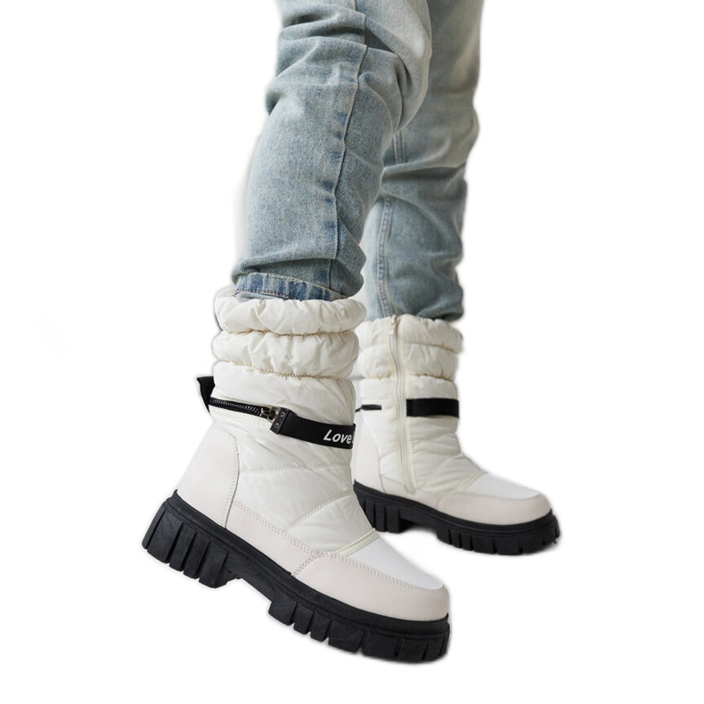 Bež izolirane ženske čizme za snijeg Pulliam