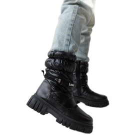 Pulliam crne izolirane ženske čizme za snijeg crna