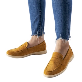 Tamno bež mokasine od Ferragus eko antilop kože