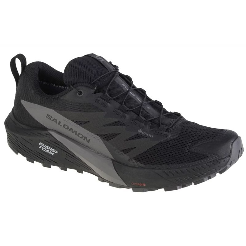 Salomon tenisice za trčanje Sense Ride 5 Gtx M 471472 crno
