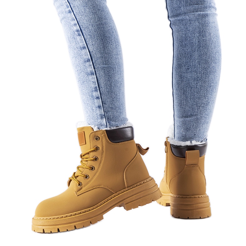 Smeđe izolirane radničke čizme iz Stevensa smeđa